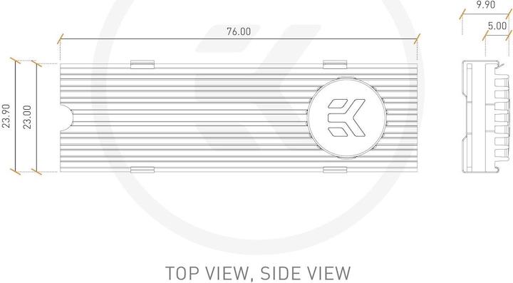 Produktbild EKWB EK-M.2 NVMe Heatsink