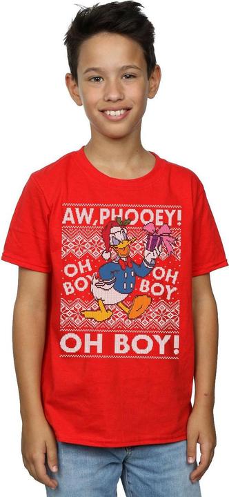 Produktbild Disney Donald Duck Christmas Fair Isle TShirt Jungen (116)