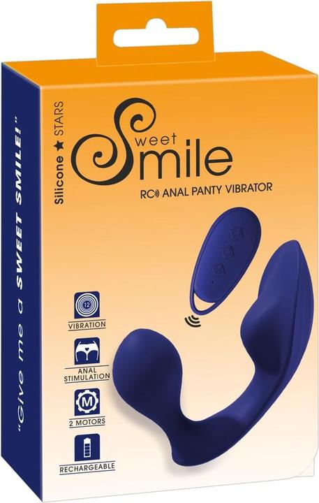 Actual product image Sweet Smile RC Anal Panty Vibrator