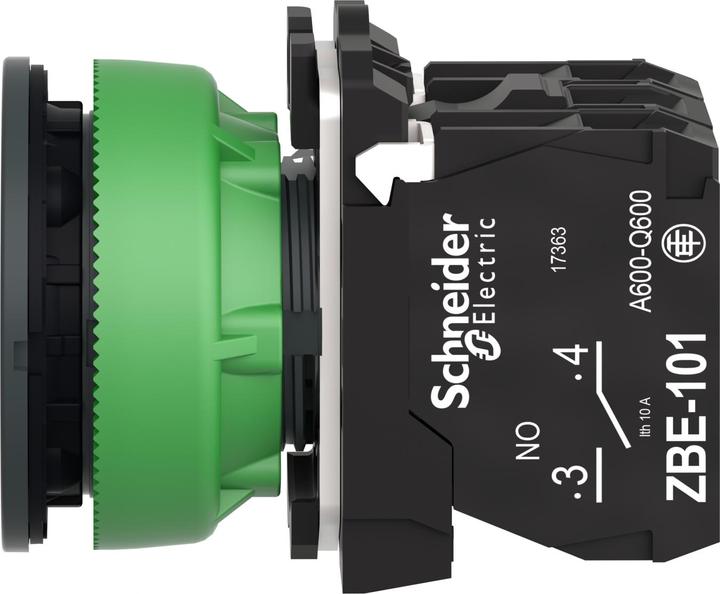 Produktbild Schneider Electric Leuchtdrucktaster, kompl, Flush, XB5FW34B5