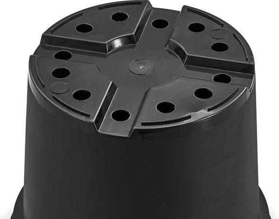 Actual product image Garden Center NURSERY POT JZ28 28X21.5X22 CM (28 x 22 cm)