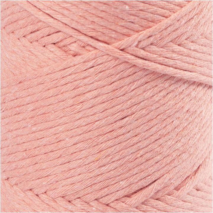 Immagine prodotto Creativ Company Cordoncino Macramè in filo di cotone rosa (198 m)