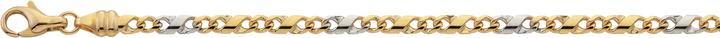 Immagine prodotto Bijou Classic Collier 8er-Kette poliert 55 cm (Oro)