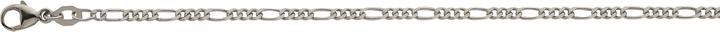 Produktbild Bijou Classic Collier Figaro geschliffen 45 cm (Gold)