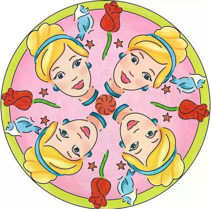 Actual product image Ravensburger Mandala Disney Princess