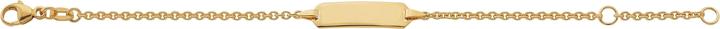 Actual product image Caroussel ID-Bracelet Rundanker 14 cm (14 cm, Gold)