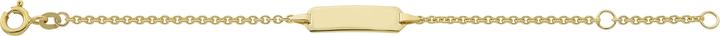 Actual product image Caroussel ID-Bracelet Anker rund 14 cm (14 cm, Gold)