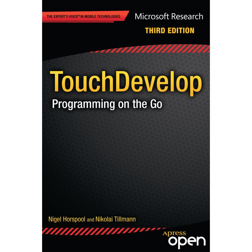TouchDevelop, Fachbücher von Nikolai Tillmann, Nigel Horspool, Judith Bishop