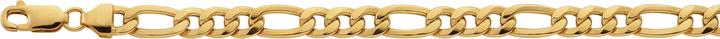 Produktbild Bijou Classic Collier Figaro halbmassiv 45 cm (Gold)