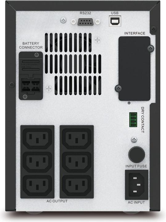 Produktbild APC USV SMV750CAI, 750VA/525W (0.75 VA, 525 W, Line-Interaktiv USV)