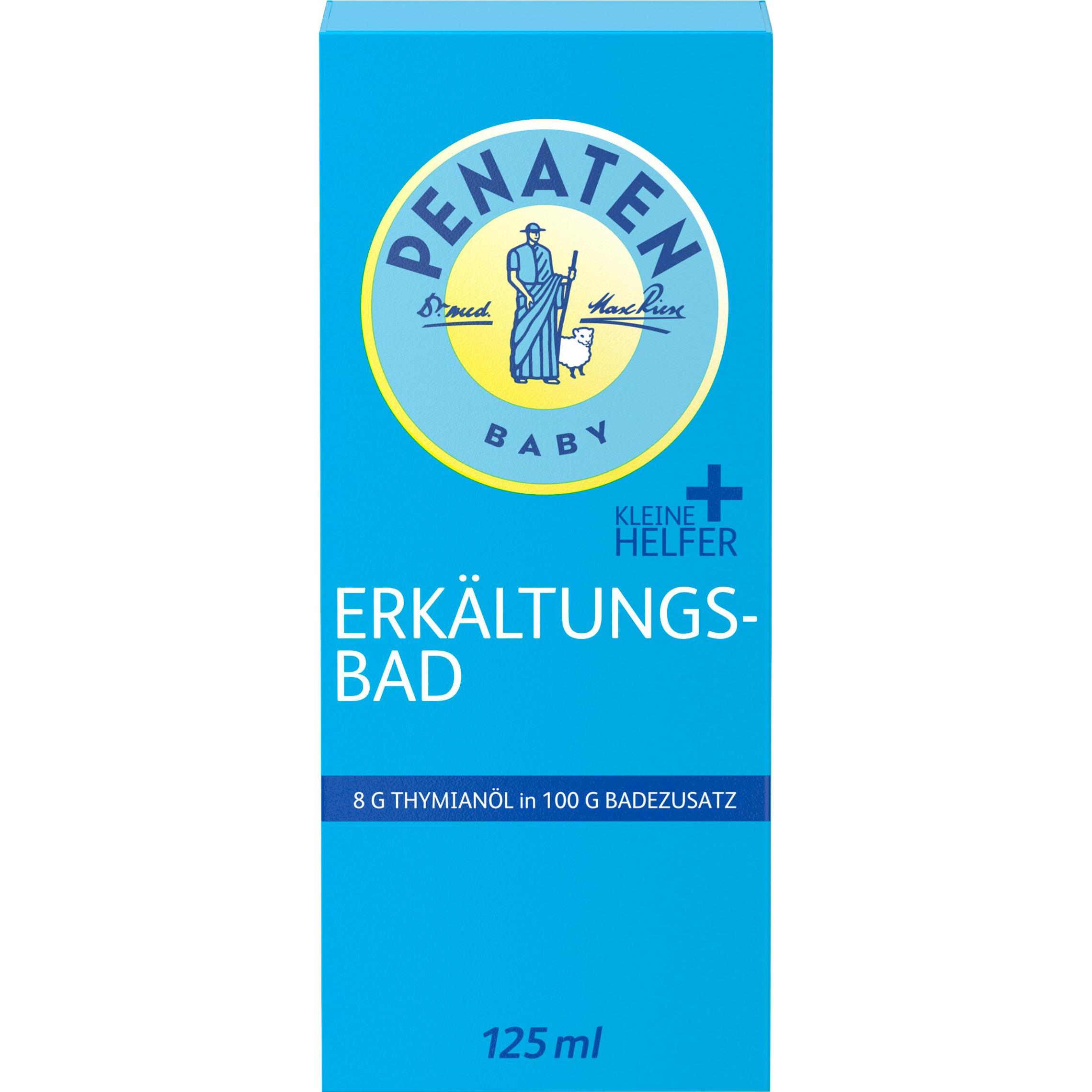 Penaten, Badezusatz, Kleine Helfer Erkältungsbad, 125 ml Badezusatz (125 ml)