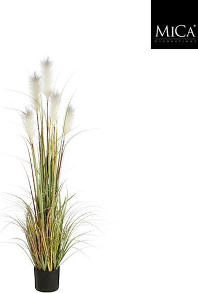 Productafbeelding Mica Decorations Mica kunstplant vossenstaart vedergras in pot