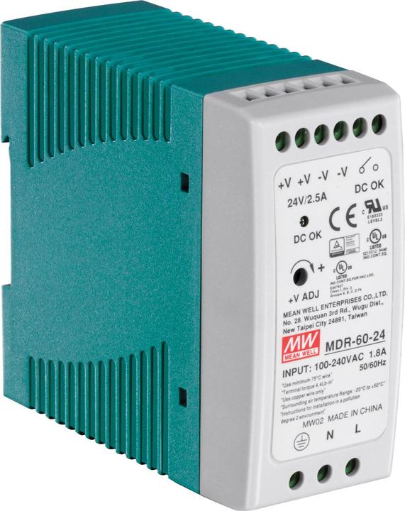 Immagine prodotto Trendnet AC, 50/60Hz, DC, MTBF 2.992.000h