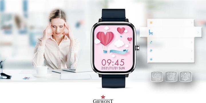 Produktbild Giewont Smartwatch GW230-4 Silber-Blau