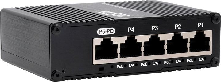 Immagine prodotto Exsys Industrial PoE Pass-Through Switch 5x 1 Gbit/s (5 porte)