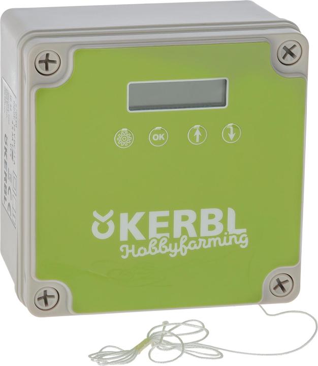 Image du produit Kerbl 70546 Kit de porte automatique pour poulets, y compris porte coulissante, 300 x 400 mm