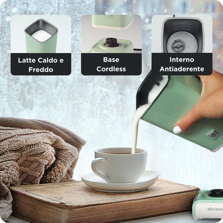 Produktbild Ariete 2878 Milchaufschäumer Vintage (250 ml)