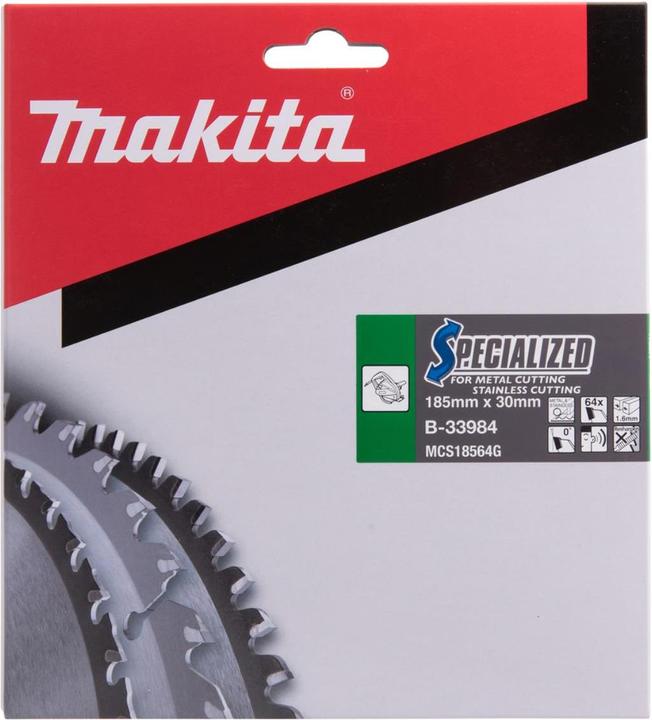 Produktbild Makita SPECIALIZED Sägeb.185x30x64Z