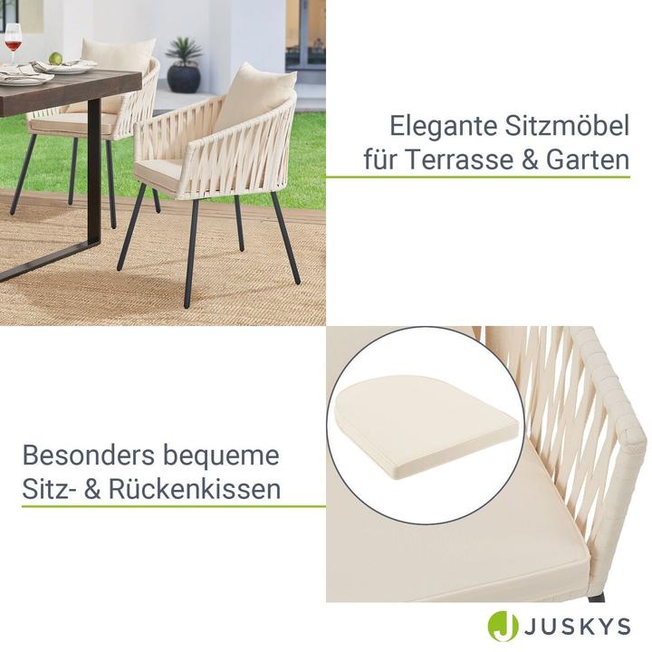 Actual product image Juskys Set of 2 Rope