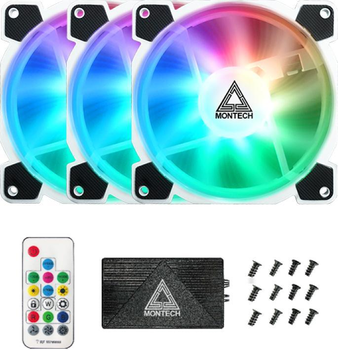 Produktbild Montech Z3 PRO PWM (3IN1) ARGB (120 mm, 3 x)