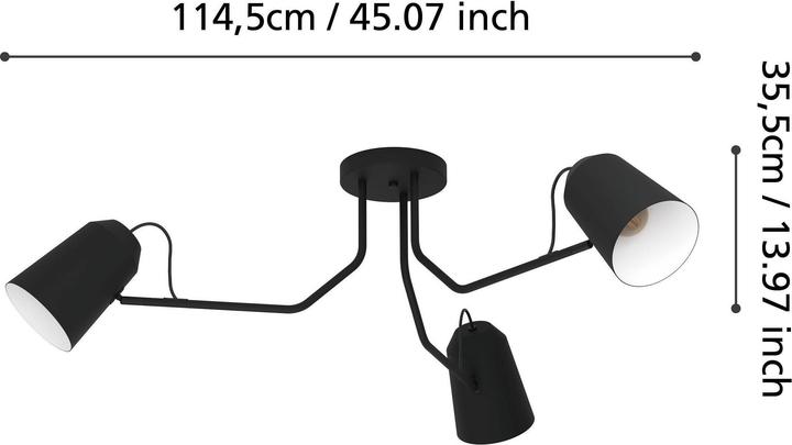 Produktbild EGLO Deckenleuchten (E27)