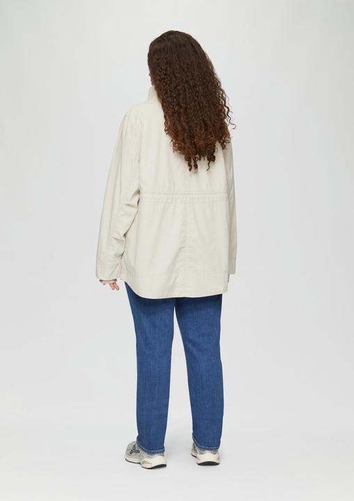Image du produit S.Oliver Outdoor-Jacke Baumwolljacke mit Tunnelzug in der Taille (46)
