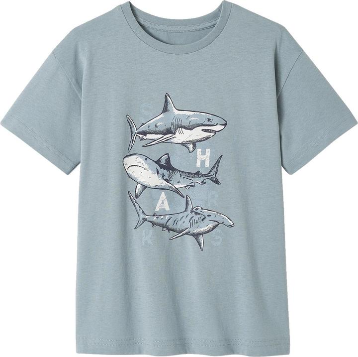 Produktbild Vertbaudet Jungen T-Shirt mit Tierprint, Recycling-Baumwolle (110)