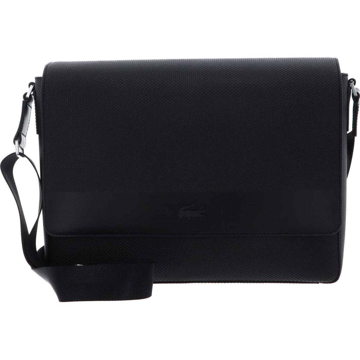 Lacoste Messenger Bag, Notebooktasche, Schwarz