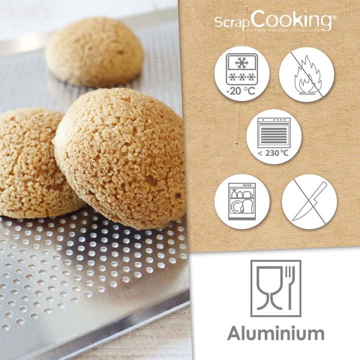 Produktbild ScrapCooking Backblech perforiert