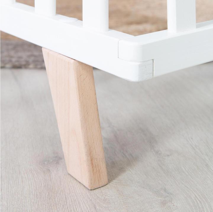 Immagine prodotto Roba Box con piedini in legno Lil Planet White 75 x 100 cm (75 cm, 100 cm, Legno misto, Faggio)