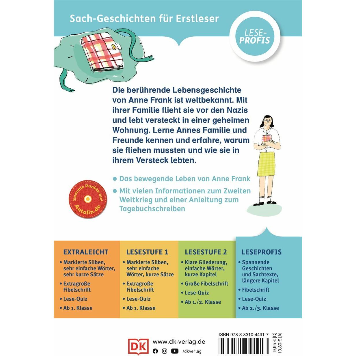 Thumbnail - SUPERLESER! Das Leben von Anne Frank, Kinderbücher von Stephen Krensky, Simone Heller
