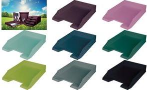 Actual product image Helit Letter tray "the green staff" (C4, A4)