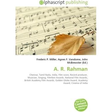 A. R. Rahman, Fachbücher