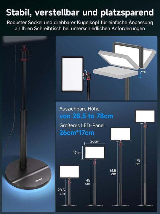 Produktbild Rollei Lumis Key Light Pro (Videoleuchte)
