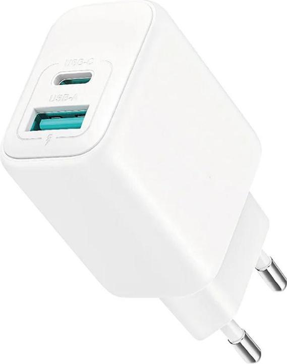 Actual product image SIGN Fast Charger USB & USB-C, PD & Q.C3.0, 3.5A, 20W - White (20 W)