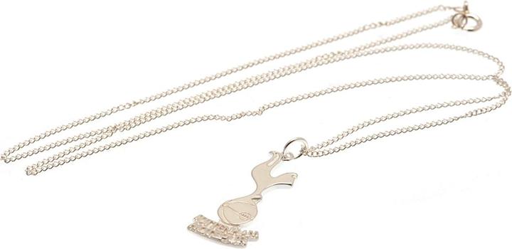 Immagine prodotto Tottenham Hotspur FC Argento Sterling Cresta Collana e Ciondolo (100% materiale sintetico)