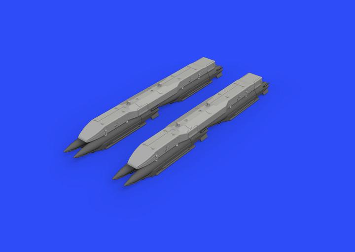 Actual product image Eduard GBU-39 w/BRU-61