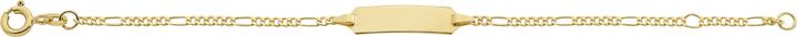 Produktbild Caroussel ID-Bracelet Figaro 14 cm (14 cm, Gold)