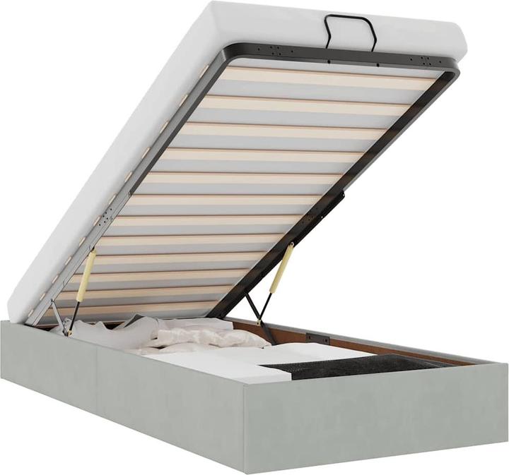 Produktbild vidaXL Ottoman-Bett (90 x 190 cm)