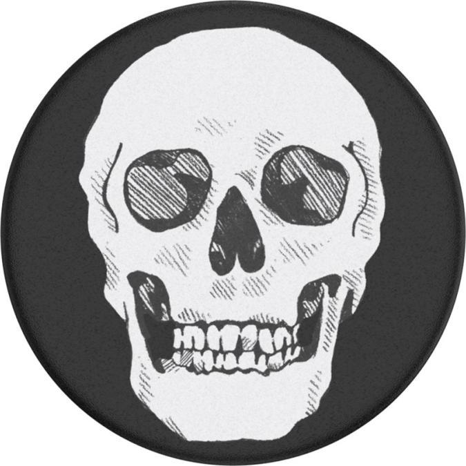 Thumbnail - PopSockets Shaky Bones, Smartphone Halterung, Weiss, Schwarz