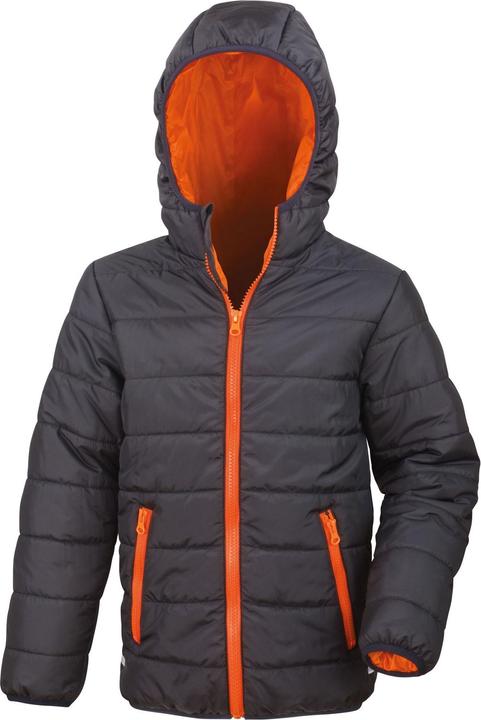 Schwarz/Orange