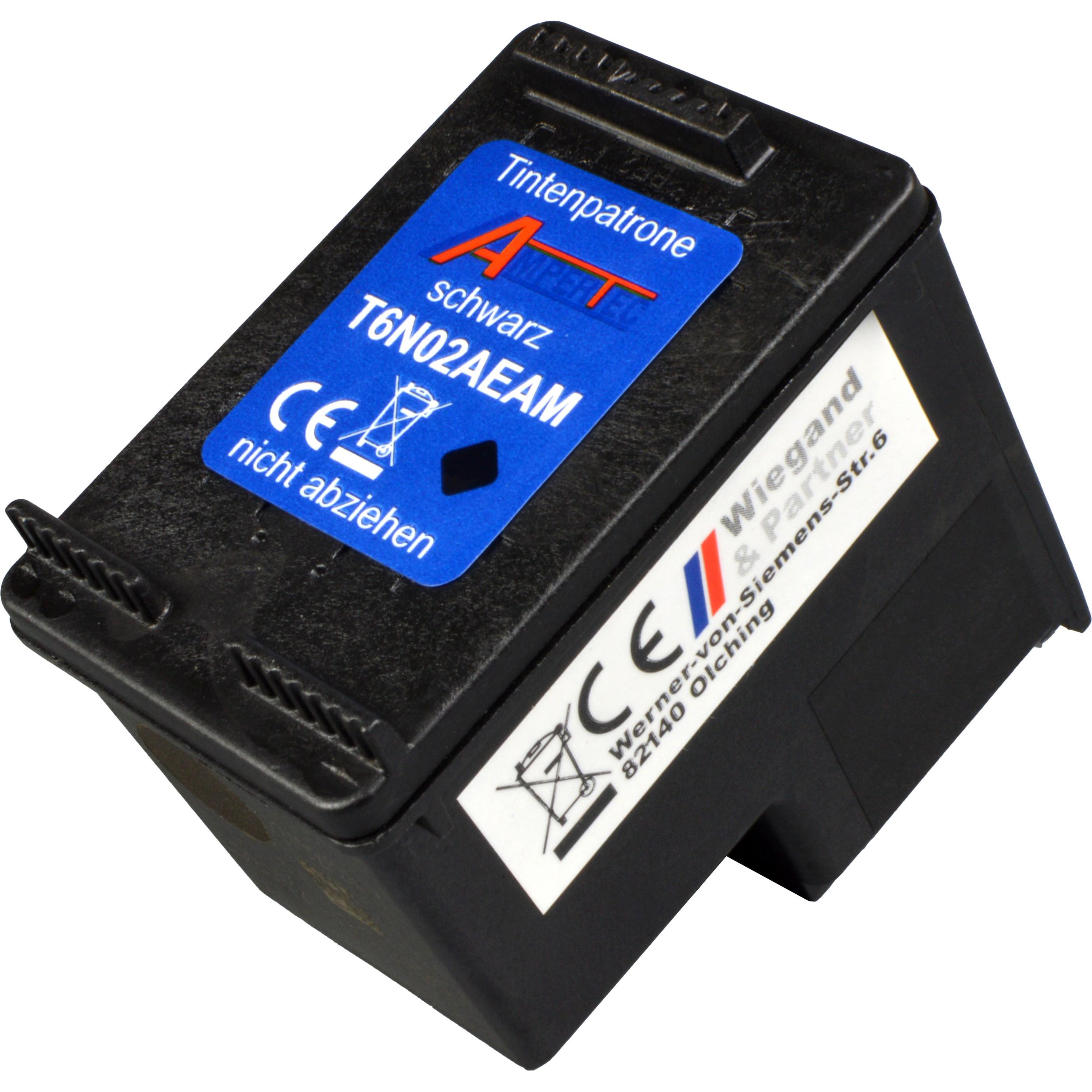 Thumbnail - Ampertec, Druckerpatrone, Tinte ersetzt HP T6N02AE 303 schwarz (BK)