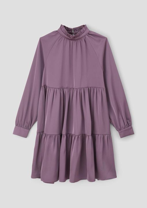Image du produit s.Oliver Kleid Satinkleid mit gestuftem Rock (140)