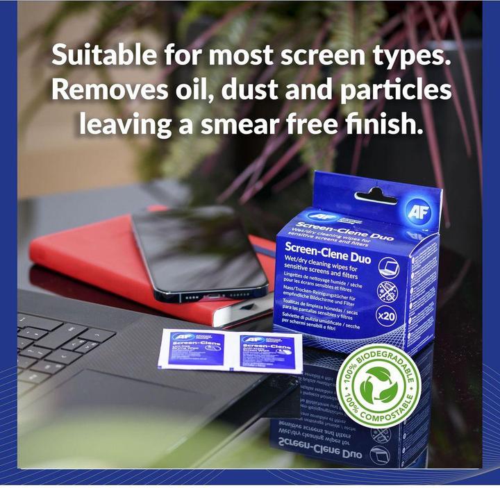 Actual product image AF Screen-Clene Duo (20 x)