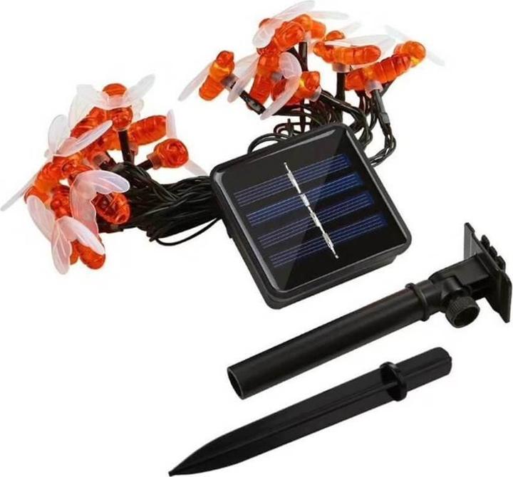 Actual product image Cover-Discount Solar LED fairy lights bees (6.50 m)