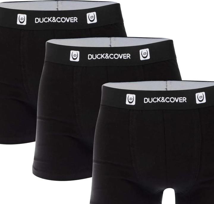 Actual product image Duck and Cover Mens Villani Boxer Shorts (Pack of 3) (XXL)