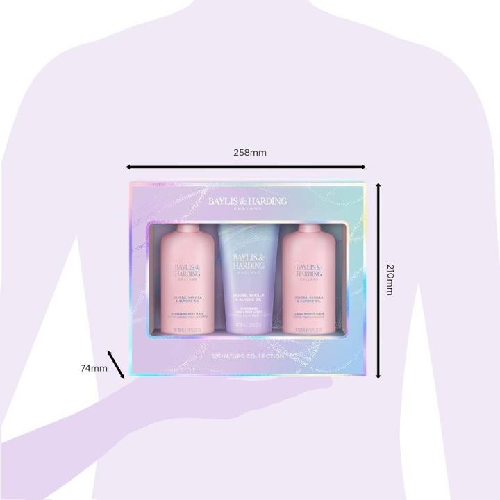Produktbild Baylis & Harding Jojoba, Vanilla & Almond Oil Signature Collection (300 ml)