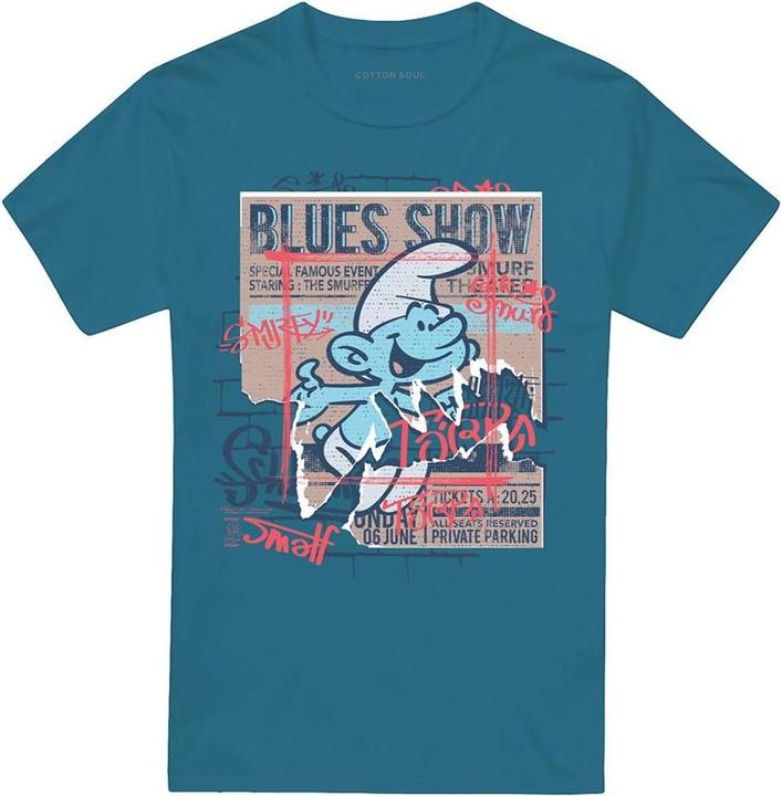 Produktbild The Smurfs Blues Show TShirt (S)