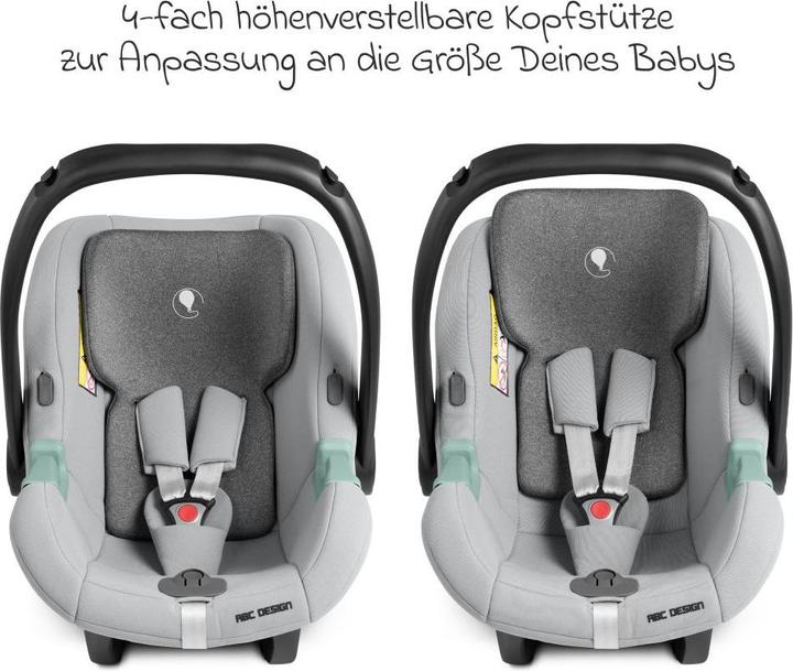 Produktbild ABC Design ABC Tulip Babyschale i-Size / 0 bis ca. 13 kg (Babyschale, ECE R129/i-Size Norm)