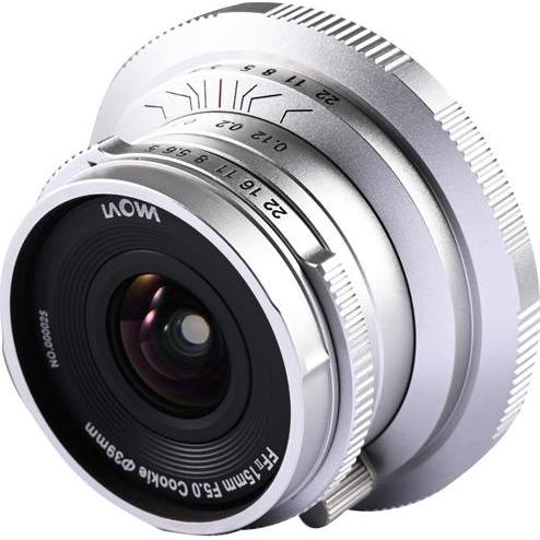Thumbnail - Laowa 15mm f/5 Cookie FF â Silver L Mount, Objektiv, Silber